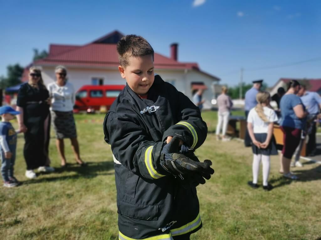 Финал акции Не олставляйте детей одних в Столовичах Барановичсокго района